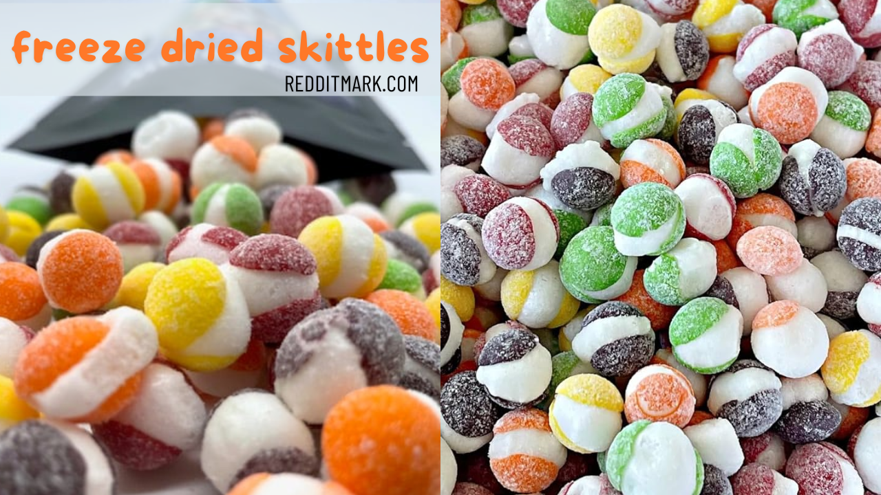 freeze dried Skittles