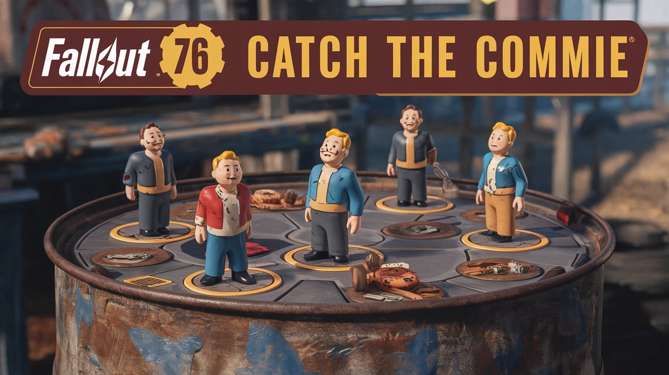 Catch the Commie board game Fo76